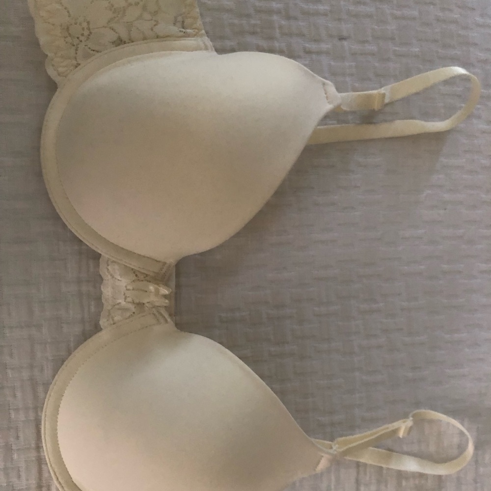 White Lace Padded Bra